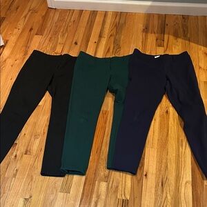 Women’s ' Black, Green, and Navy Bottoms New York and Company